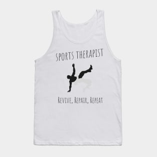 sports therapist revive repair repeat Tank Top